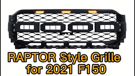 Raptor Grille Modified Grill Front Bumper Mesh Fit For Ford F150 2021 Pickup Trucks Buy