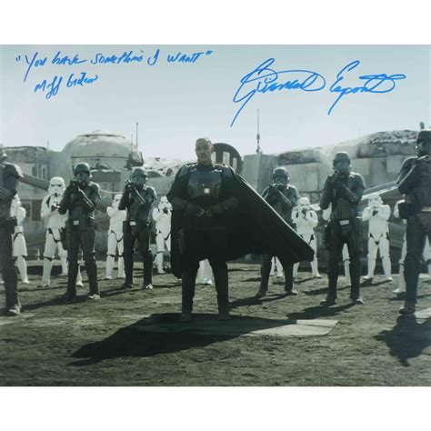 Giancarlo Esposito Signed Star Wars The Mandalorian X Photo