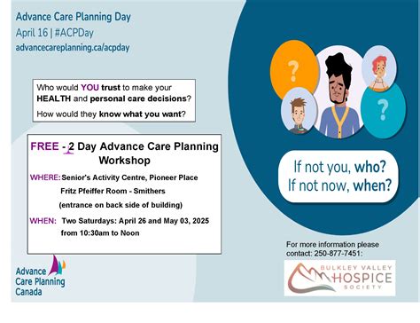 Advance Care Planning Workshop » Bulkley Valley Hospice Society