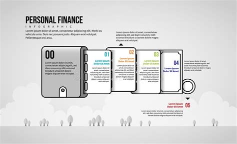 Personal Finance Infographic Stock Vector - Illustration of factor ...