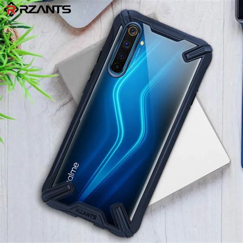 Funda de acrílico transparente PC TPU para Realme 6 Pro carcasa