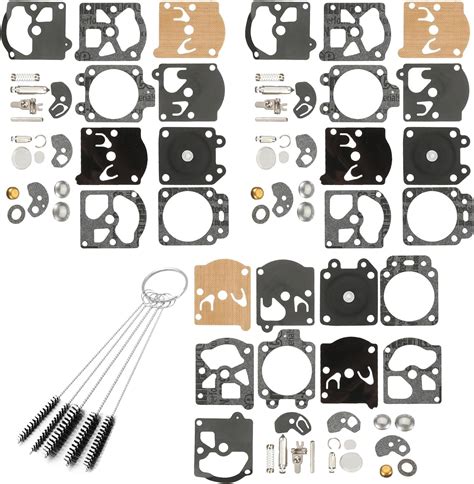 Anxingo Carburetor Diaphragm Gasket Rebuild Repair Kit Replacement For