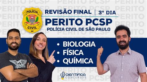 Revis O Final Perito Criminal Sp Pcsp Parte Youtube