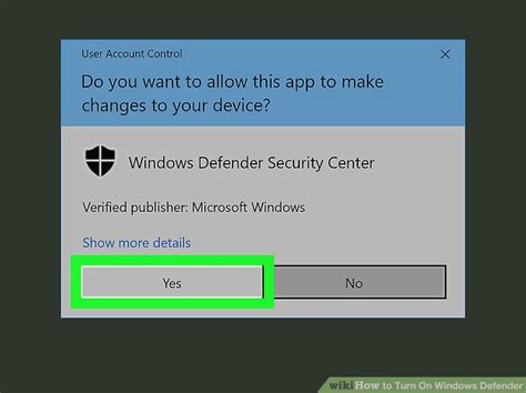 How To Turn On Windows Defender With Pictures Wikihow