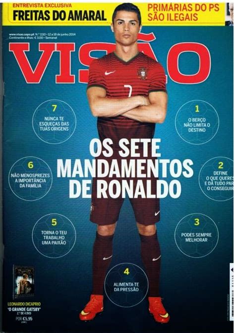 Mude Sua Vida Agora Os Mandamentos De Cristiano Ronaldo