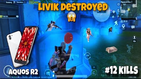 Aquos R Performance In Hotdrop Solo Vs Squad Livik Gameplay Mr