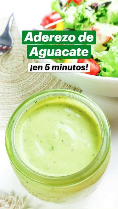 Aderezo De Aguacate Aderezo De Aguacate Aderezo De Cilantro Y