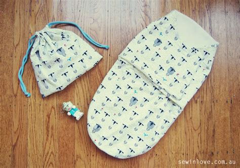 Free Sewing Pattern Review: Snuggler baby swaddle wrap - Sew in Love