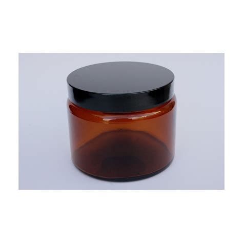 500ml Amber Glass Jars And 100mm Lids 16