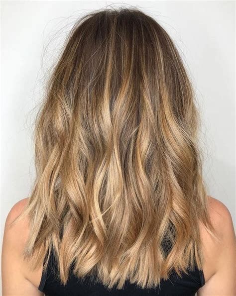 Ideas Of Honey Balayage Highlights On Brown And Black Hair