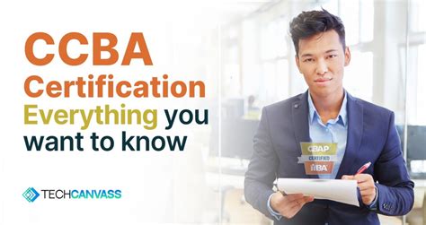 CCBA Certification Advance Your Career With Techcanvass