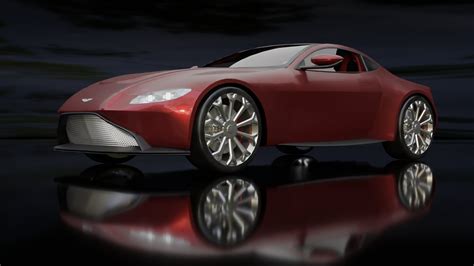 Aston Martin Vantage Free Modern Cars Models Blenderkit