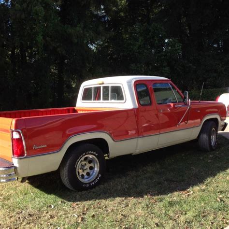 Dodge Other Pickups Extended Cab Pickup 1973 Orange For Sale