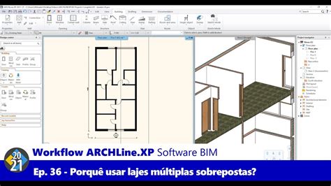 Workflow ARCHLine XP Software BIM Ep 36 Porquê utilizar múltiplas