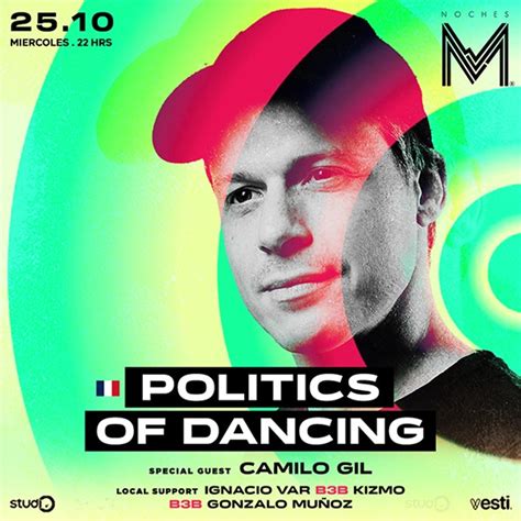 Noches M En Studio Valparaiso Presenta Politics Of Dancing Francia