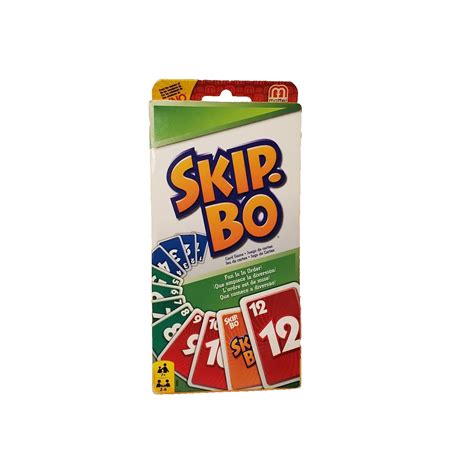 Mattel Card Game Duo Uno And Skip Bo Endless Fun For Players