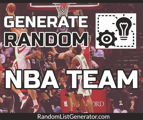 Random Nba Team Generator Wheel Decide