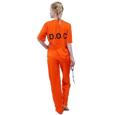 Costume Prisonni Re Orange Is The New Black Deguisement Femme Adulte