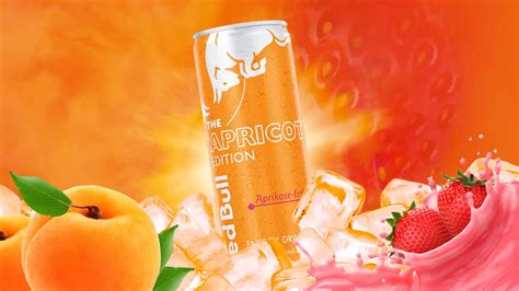 Red Bull Apricot Edition Aprikose Erdbeere Energy Test De