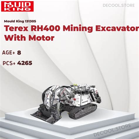 Terex Rh400 Mining Excavator With Motor Mould King 13130s Official