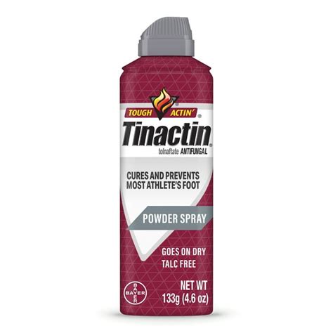 Tinactin Athletes Foot Spray Antifungal Powder Spray 46 Oz Can