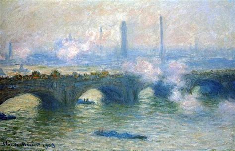 Waterloo Bridge, London Painting by Claude Monet