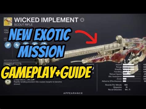 NEW SECRET EXOTIC MISSION Destiny 2 Season Of The Deep Wicked