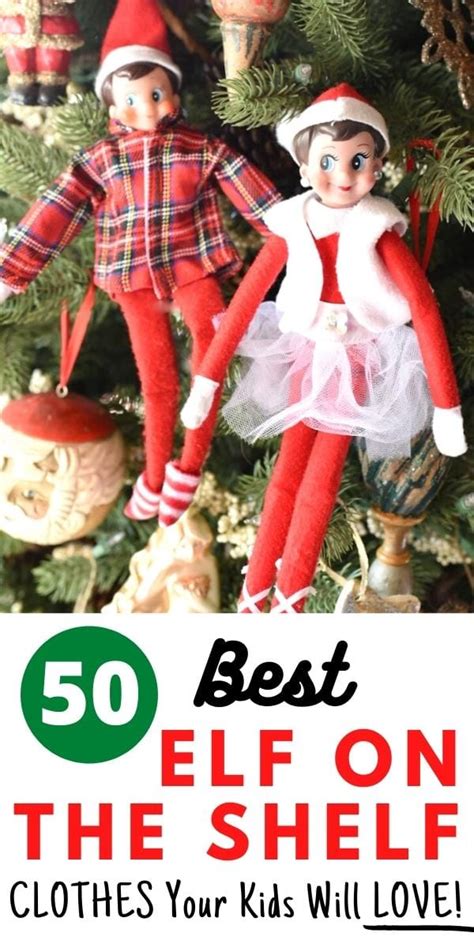 50 BEST Elf on the Shelf Clothes {You'll Wish Came In Your Size}