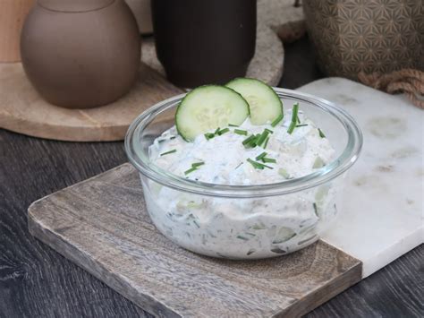 Concombre au Skyr façon Tzaziki Audrey Cuisine