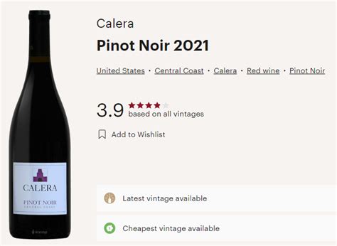 » Calera 2021 Pinot Noir