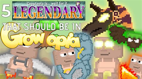 5 LEGENDARY Items That Should Be In Growtopia YouTube