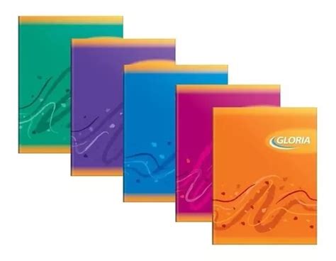 Cuaderno A5 Cuadriculado T Flex 24 Hojas X50 Unid Gloria En Venta