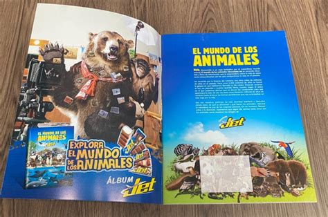 Album El Mundo De Los Animales Jet 100 Nuevo Cuotas sin interés