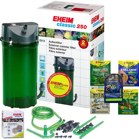 EHEIM CLASSIC 250 2213 filtr zewnętrzny do akwarium 250l GRATISY