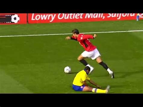 Ronaldo Breaking Coles Ankles Clip With Bone Breaking Sound Youtube