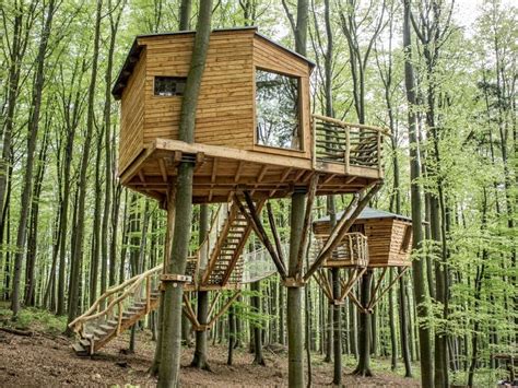 Guests Can Stay In Treehouse Cabins At This Hotel Resort In Germany