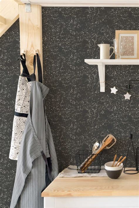 Bold Gray Concrete Peel and Stick Wallpaper or Non-Pasted