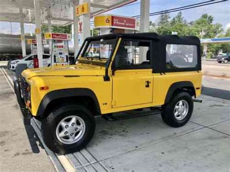 Land Rover Defender 90 Suv Yellow 4wd Automatic 90: Used Classic Cars