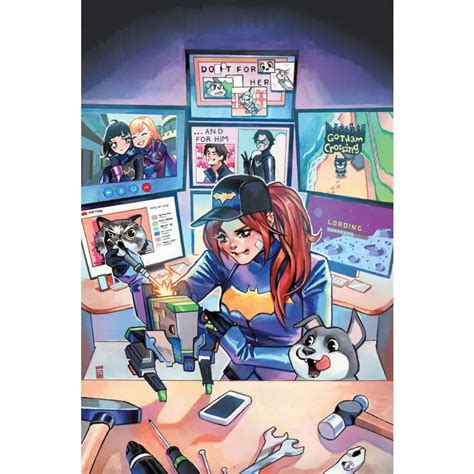 Batgirls 8 Cover C 1 25 Rian Gonzales Card Stock Variant