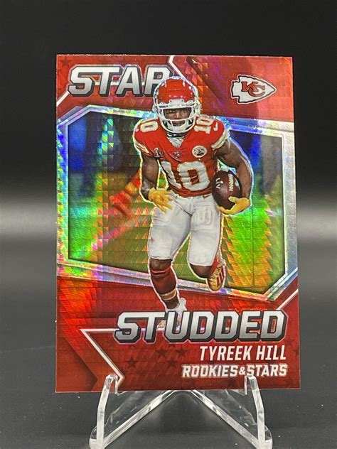 Panini Rookies Stars Star Studded Red Prizm Ss Tyreek Hill