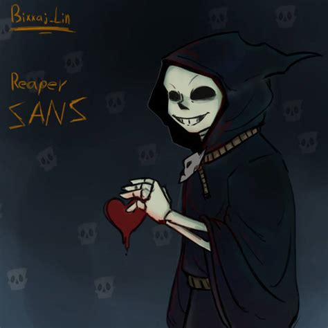Reaper Sans By Bixxajlin On Deviantart