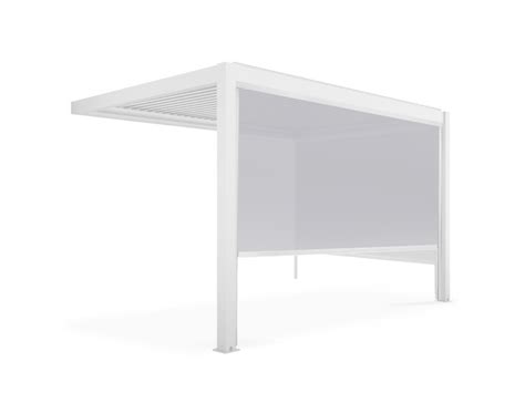 Pergola Bioclimatique Adoss E Blanche X M Et Stores Conforama