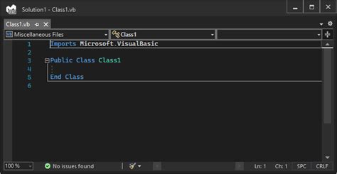 Introduction To Editing For Visual Basic Developers Visual Studio