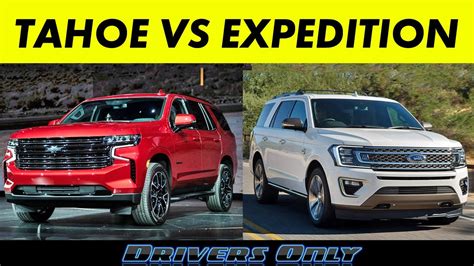 2021 Chevy Tahoe Vs 2020 Ford Expedition Youtube