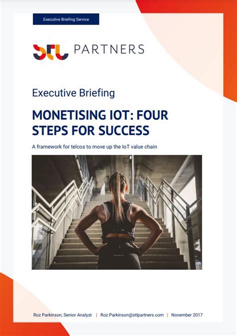 Monetising IoT: Four steps for success - STL Partners 