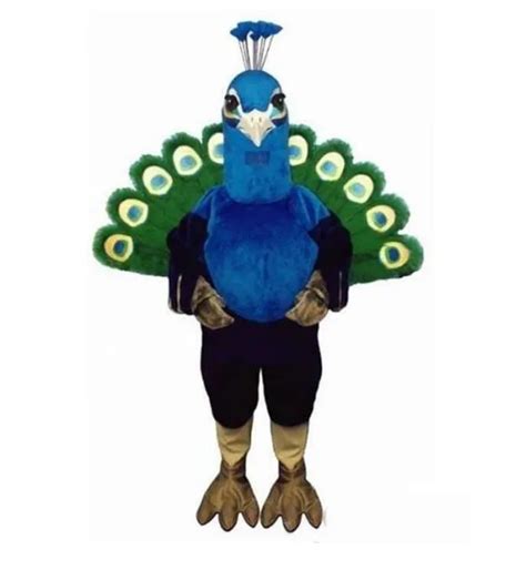 2023 Performance Blue Peacock Disfraz De La Mascota Halloween Fiesta De