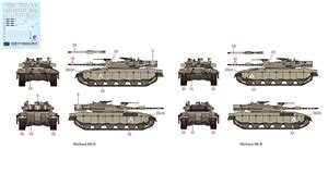 Bachmann Europe Plc Israeli Army Idf Merkava Mk Iii Main Battle Tank