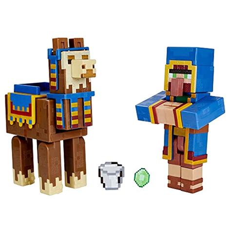 Minecraft 2 Pack Wandering Trader And Llama 325 Scale Video Game