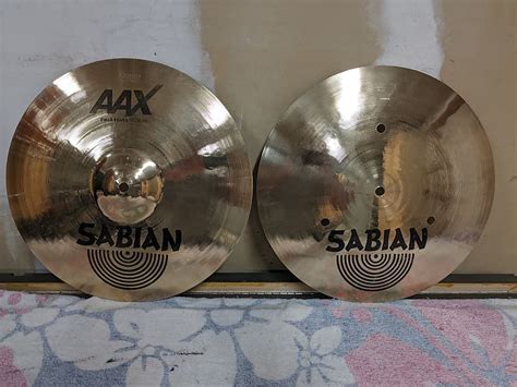 Sabian AAX 14 Fast Hats Brilliant Reverb