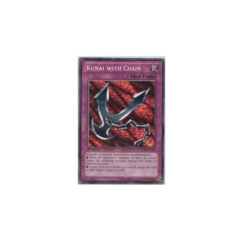 Yu Gi Oh Card Sdbe En035 Kunai With Chain Chaos Cards